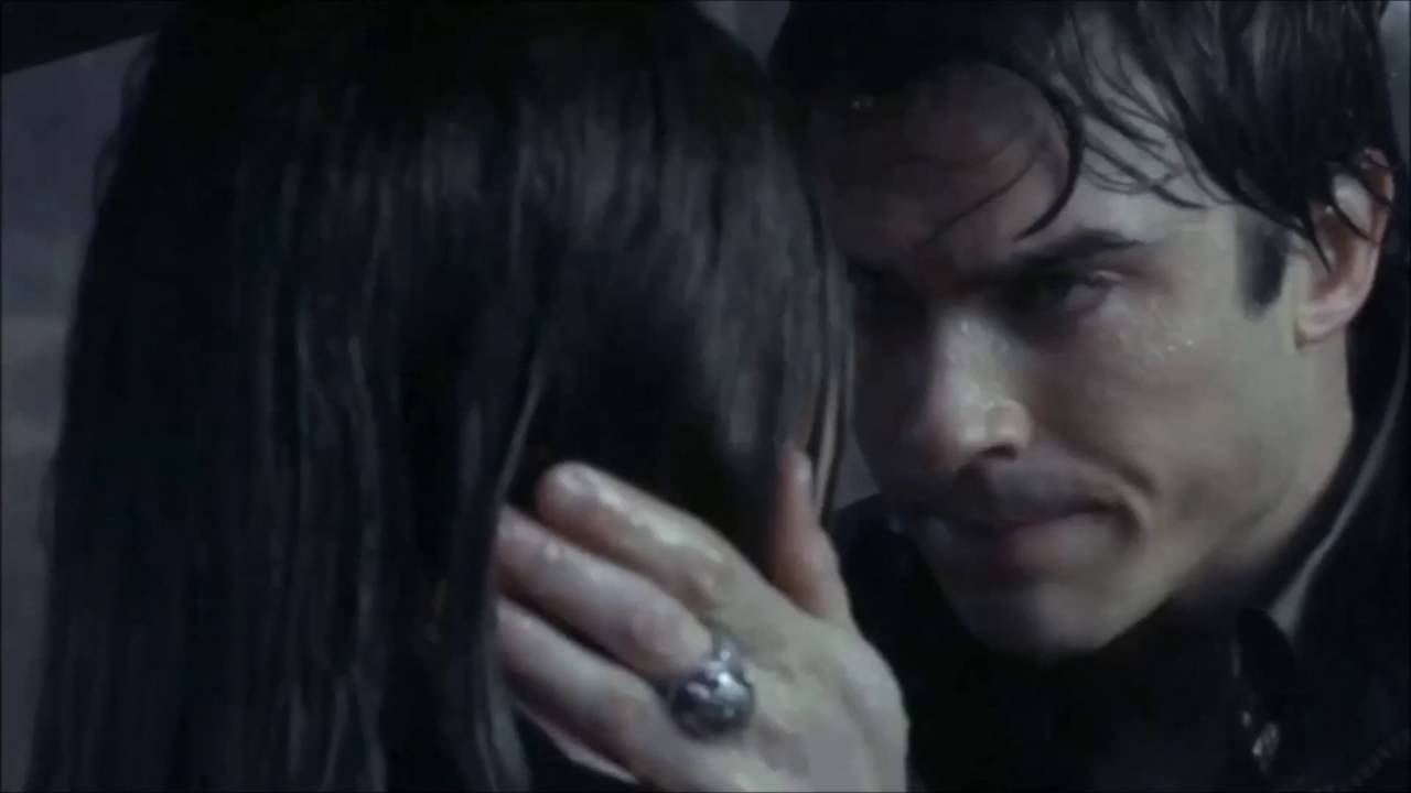Damon Salvatore and Elena Gilbert - It will rain