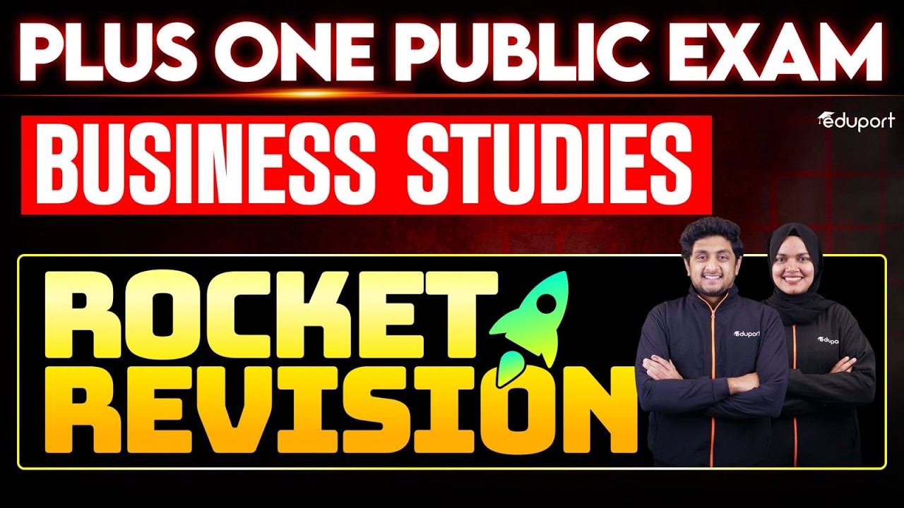 Plus One Business studies Rocket Revision | Eduport Plus One