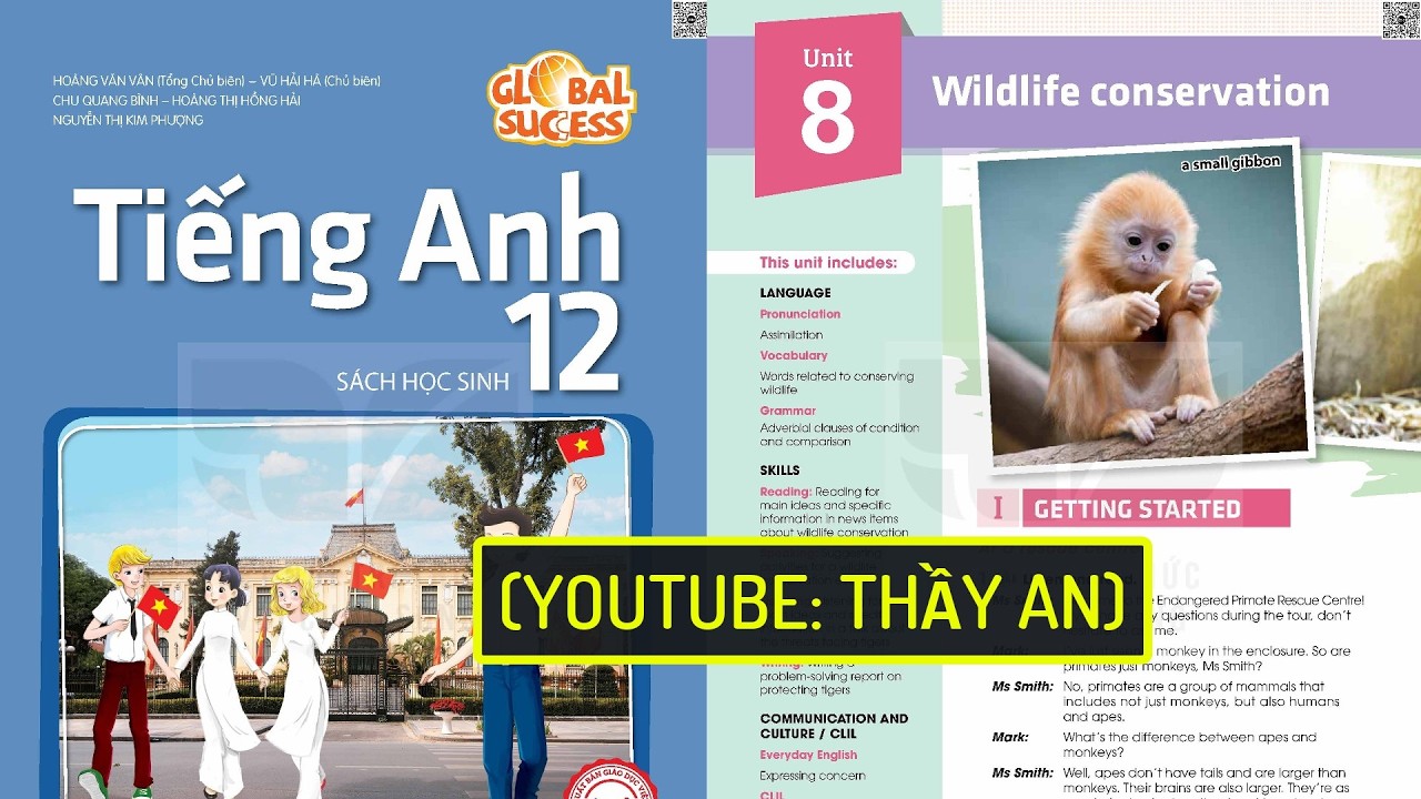 [TIẾNG ANH 12] GLOBAL SUCCESS - UNIT 8. WILDLIFE CONSERVATION