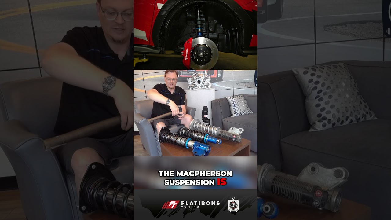 MacPherson Suspension Explained!  The Hammer Analogy