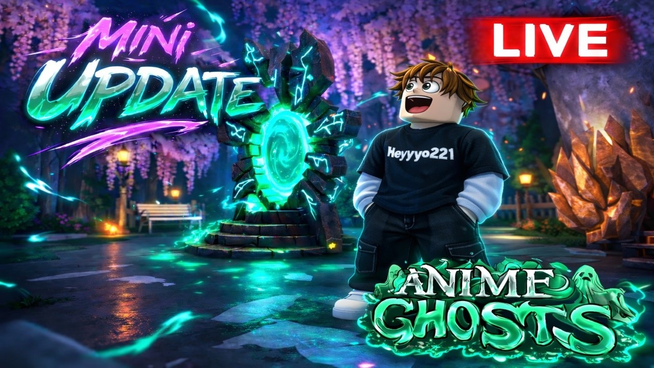 Grinding Op Mini Update in Anime Ghosts!!