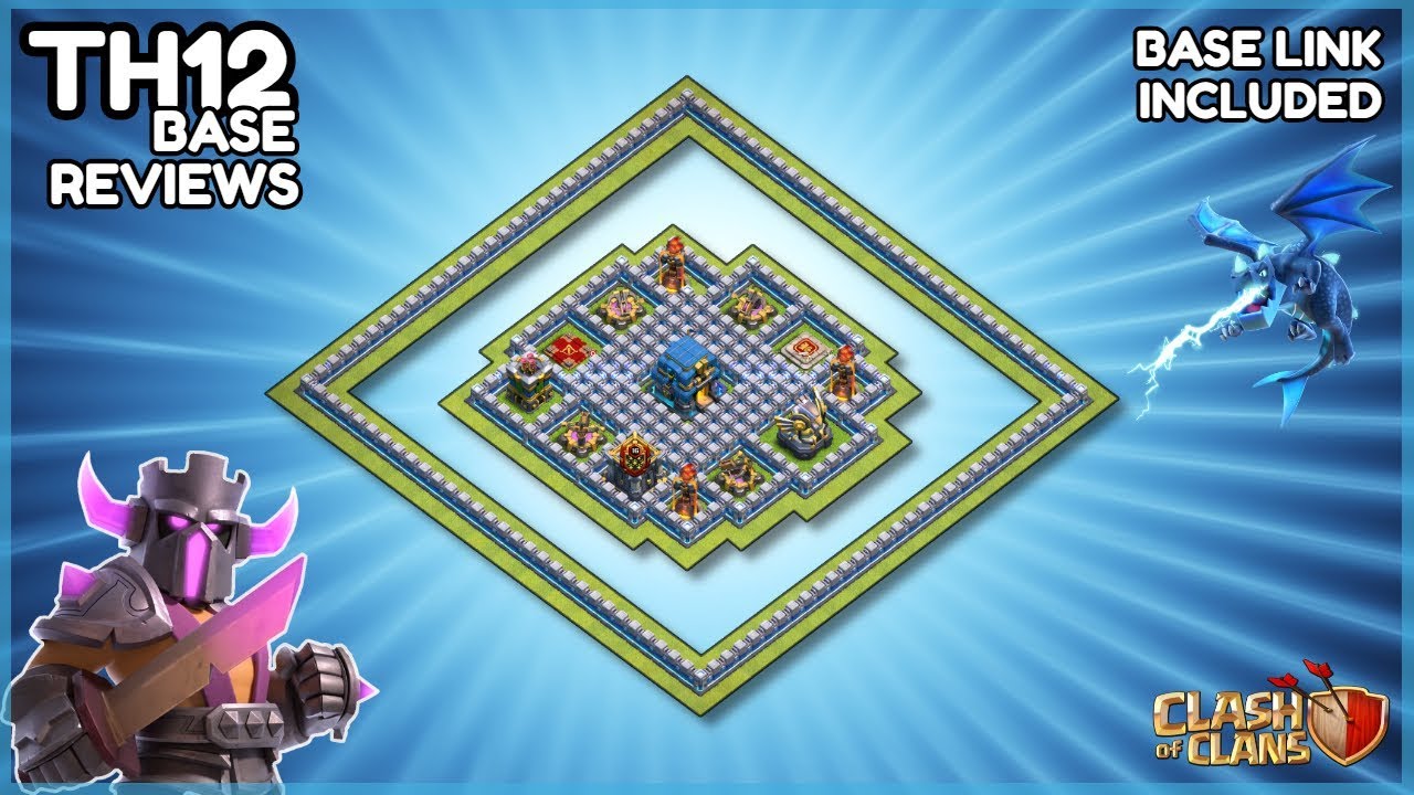 *IMPOSSIBLE* TH12 Legend League & War Base (With Link) - ANTI BATS - Clash of Clans - #55