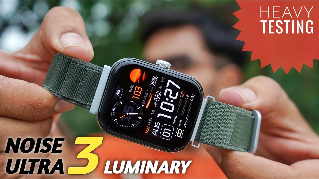 Подробный обзор умных часов Noise Ultra 3 Luminary ⚡⚡ Первые в истории умные часы с персонализиро...
