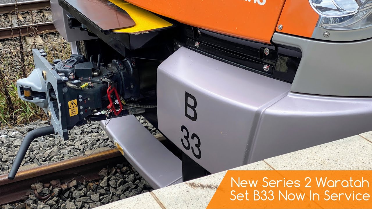 Sydney Trains Vlog 1798: Brand New Series 2 Waratah Set B33 Now In Service