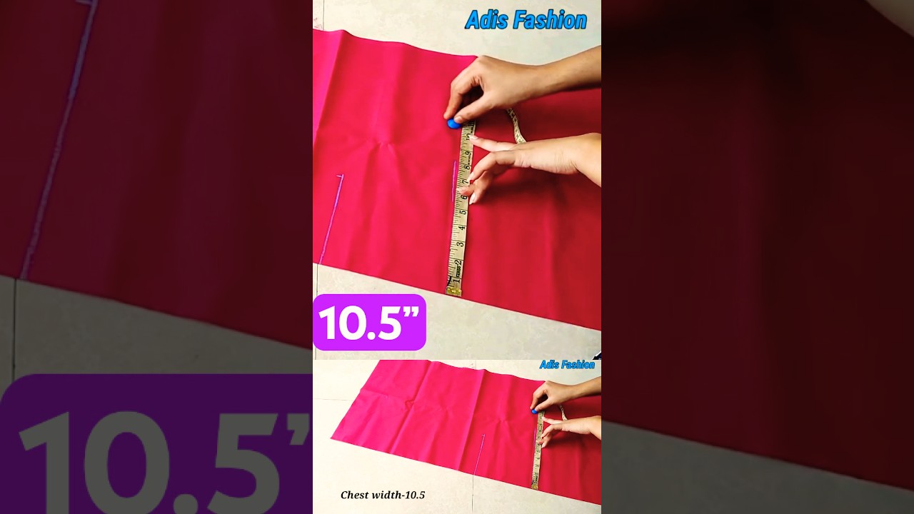 36&rdquo; Size Fancy Back Neck Blouse Design | Cutting And Stitching #shorts