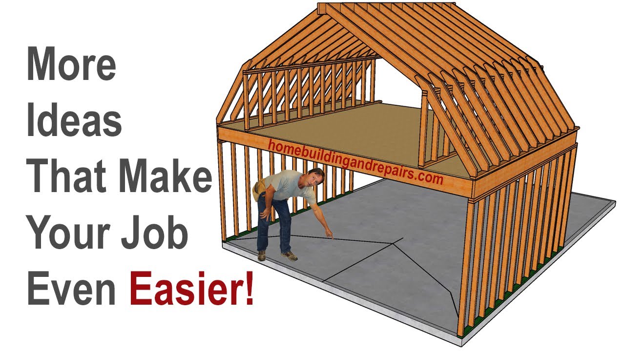 How To Calculate Gambrel Roof Rafters Lengths And Wall Heights Without Complicated Math Formulas