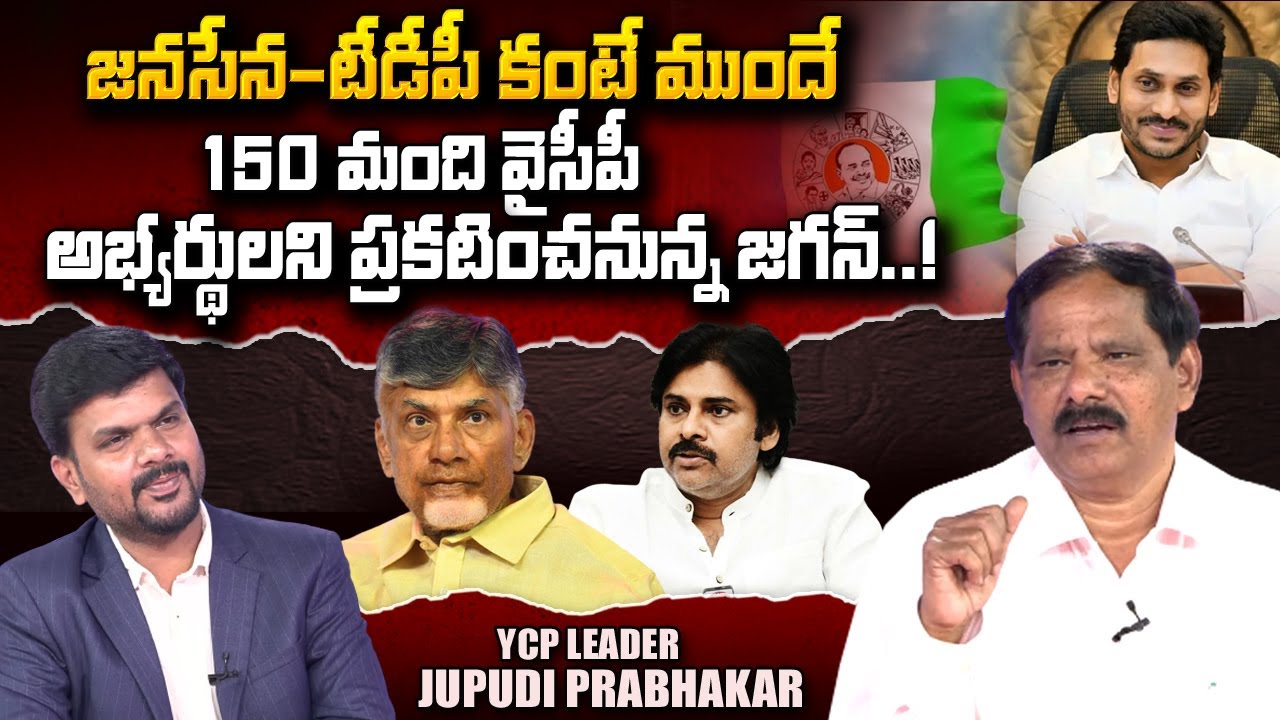 YCP Leader Jupudi Prabhakar About YSRCP MLA Candidates List For 2024 Elections | YS Jagan | SumanTV
