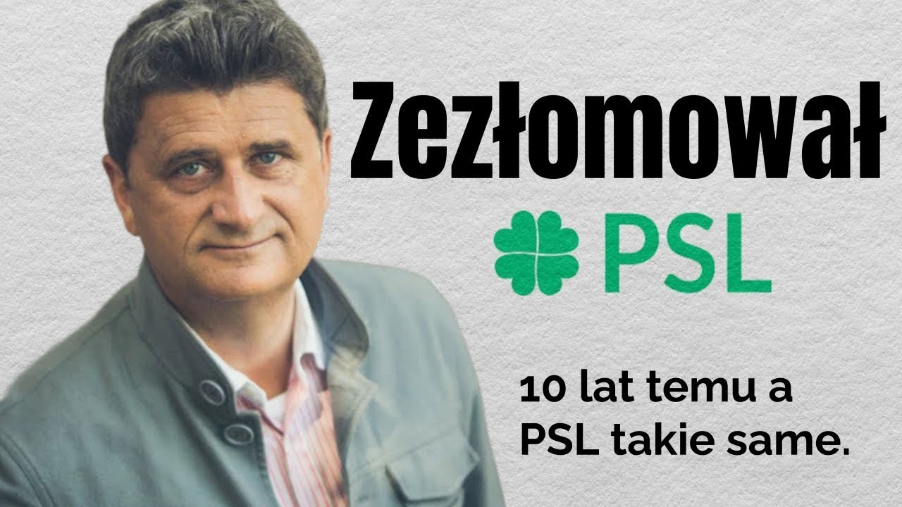 10 lat minęło a PSL te same. Janusz Palikot.