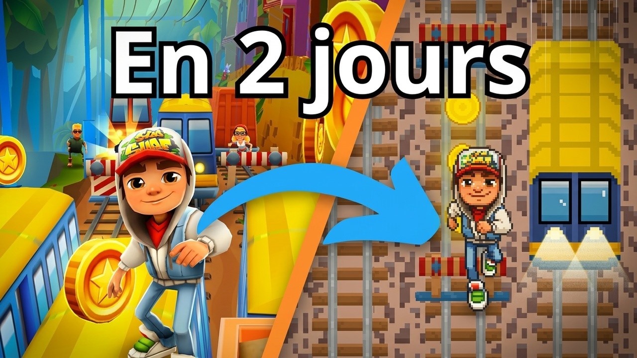 J’essaie de recréer Subway Surfers en 2D (et en 2 jours) !