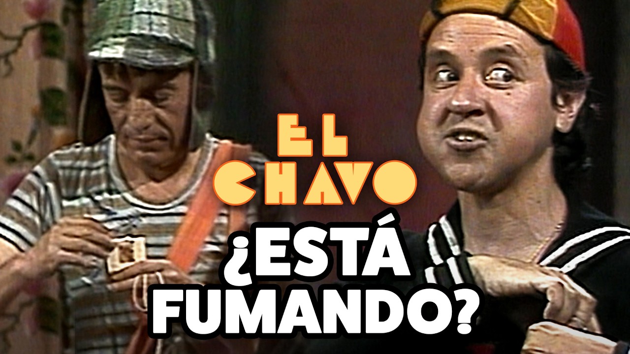 Don Ramón le da un cigarro al Chavo | El Chavo del 8