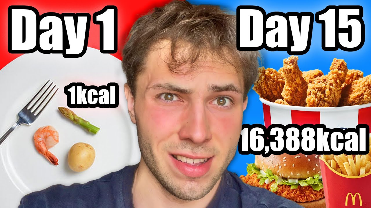 Я УДВАИВАЛА количество калорий каждый день! (Начиная с 1 калории)