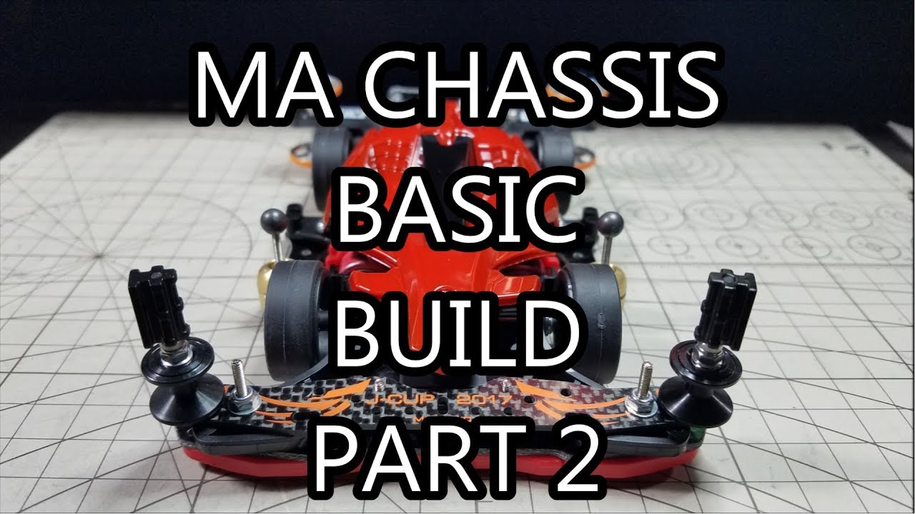 [Mini 4WD] Сборка Tamiya Mini 4WD: базовая сборка шасси MA, часть 2