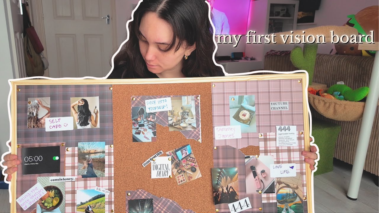 My First Vision Board | Starting Fresh