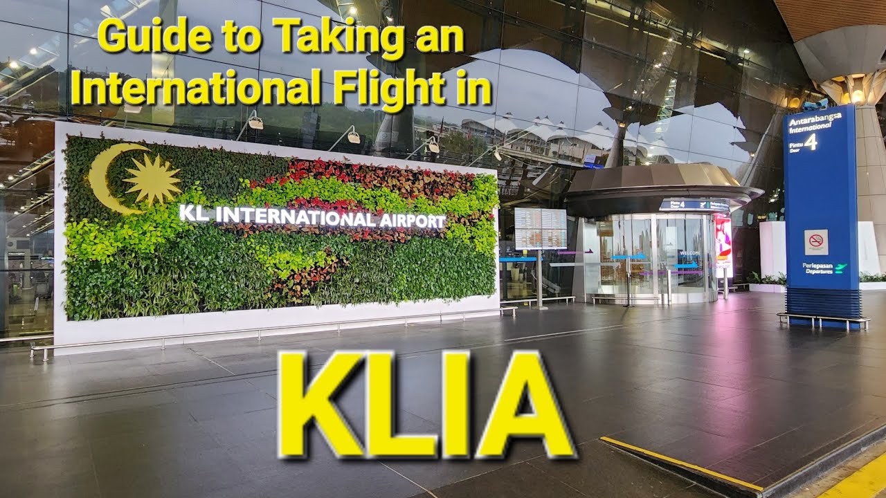 Departure Kuala Lumpur International Airport T1 KLIA 1 吉隆坡国际机场 لاڤڠن تربڠ انتارابڠسا كوالا لومڤور