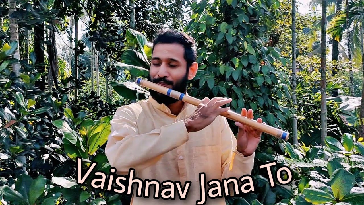 Vaishnava Janato on Flute | An Ode To Mahatma Gandhi | Rahul Krishnan