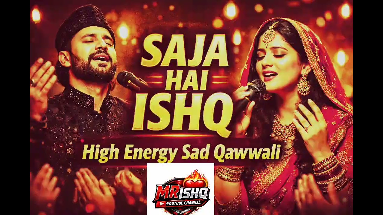 Saja Hai Ishq | High Energy Sad Sufi Qawwali | Heart Touching Qawwali | New Sad Qawwali 2025