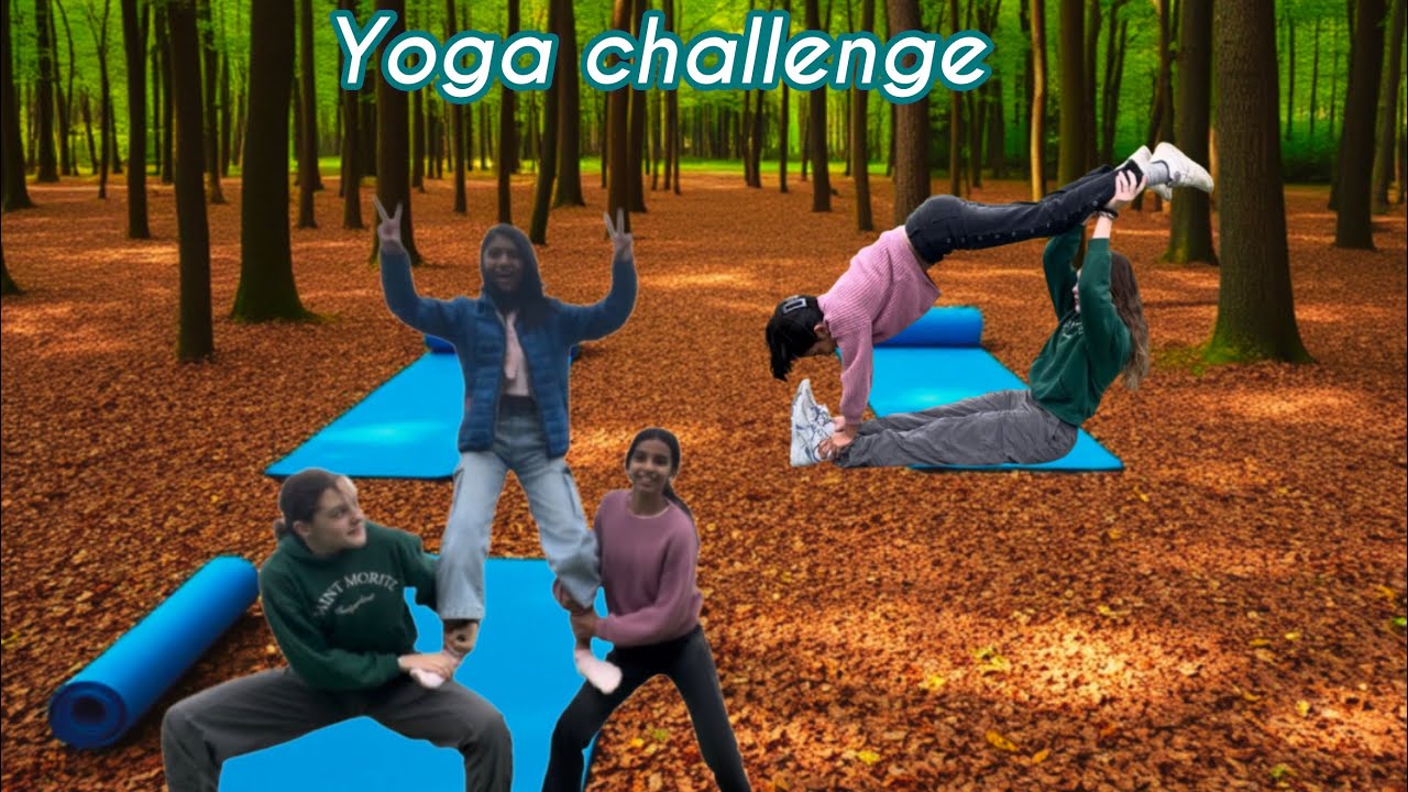 YOGA poses CHALLENGE 