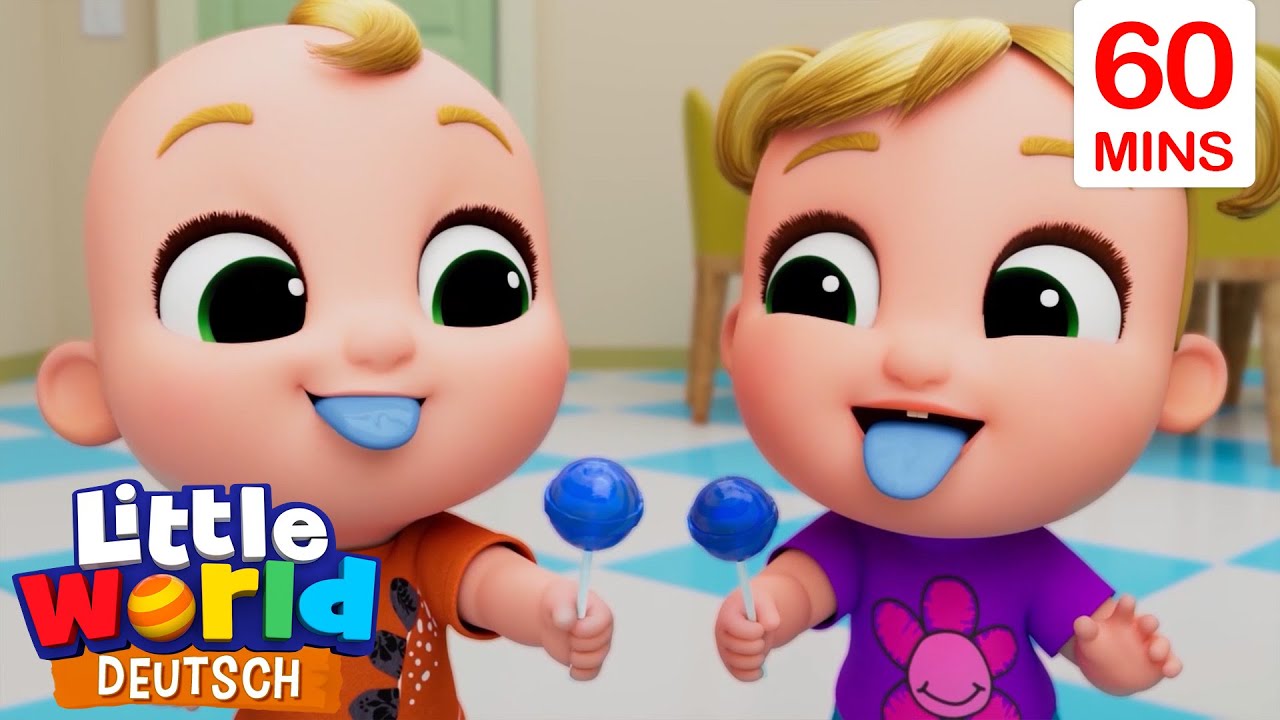 Das Lollipop-Lied | Kinderlieder für Kleinkinder | Little World Deutsch