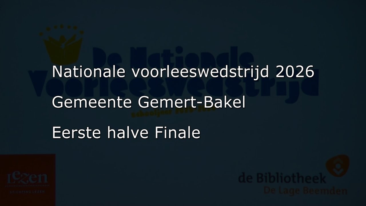 2026 01 12 Voorleeswedstrijd eerste halve finale Gemert Bakel