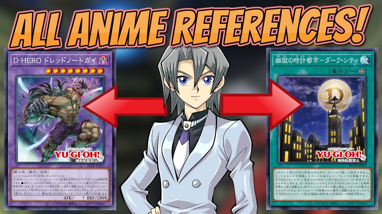 Новая поддержка EDO PHOENIX D-HERO &mdash; все отсылки к аниме Yu-Gi-Oh! GX!