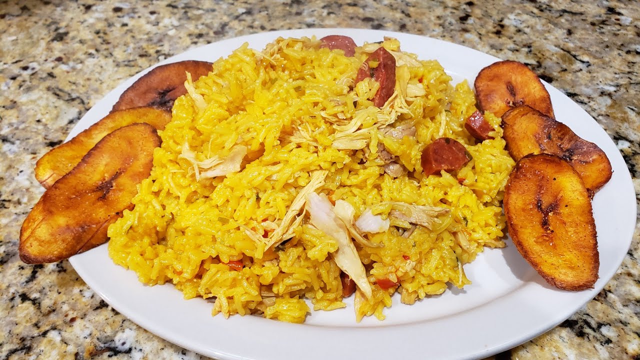 Arroz con pollo a lo cubano