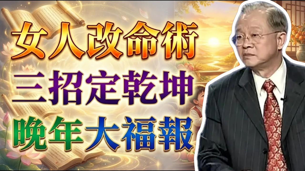女人改命指南：做到這「3個不爭」，讓您晚年福氣厚過天。#曾仕強 #易經 #人生智慧 #命理 #國學 #正能量 #女性成長 #處世哲學 #磁場能量 #修心養性 #好運指南 #智慧人生