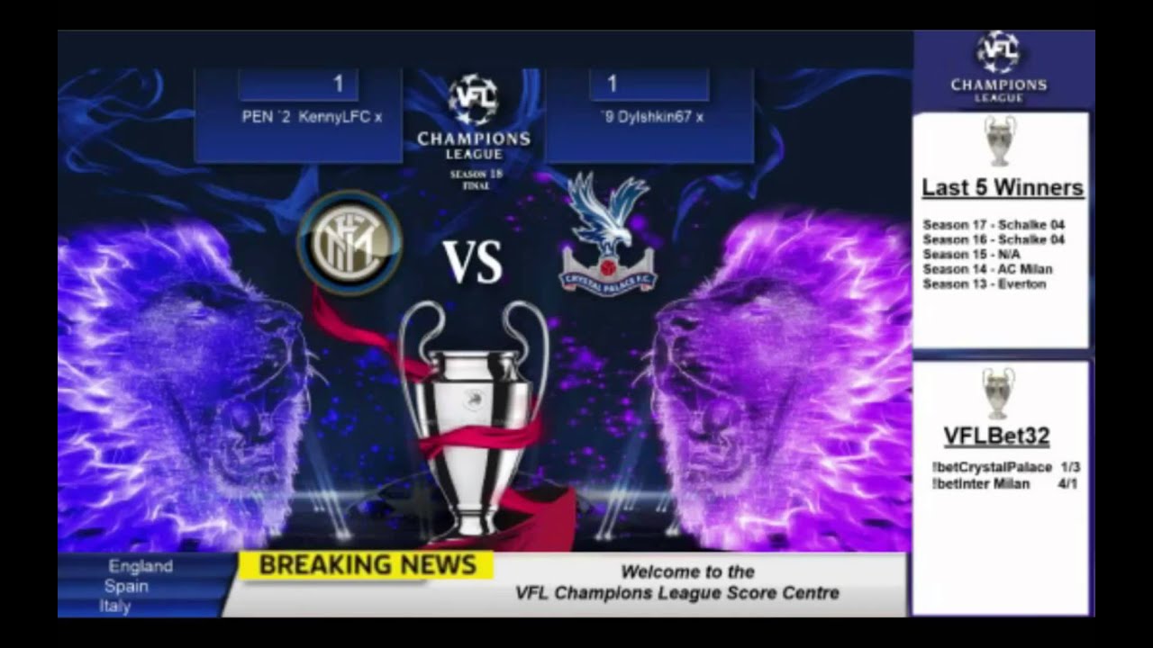 VFL Champions League - Gringo goal