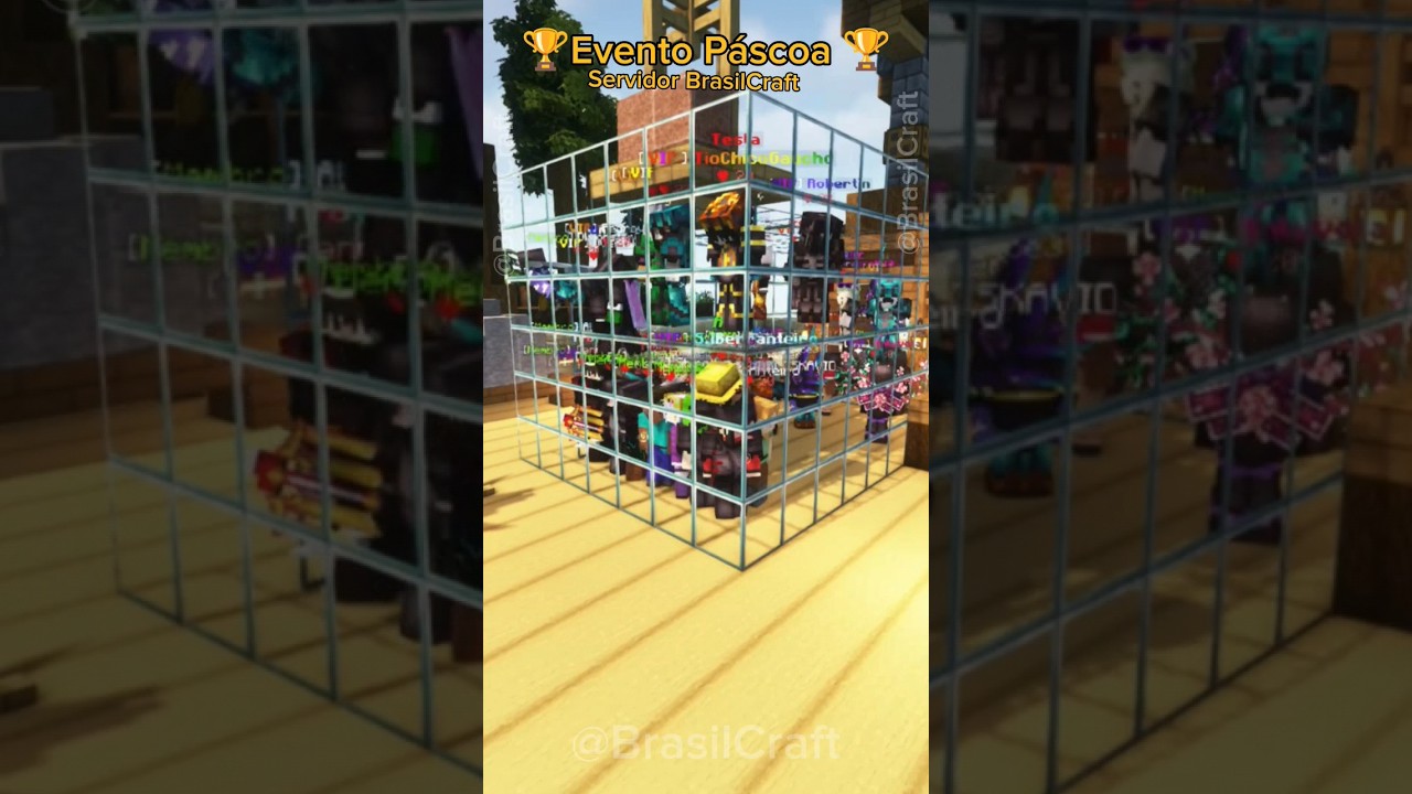 🏆Evento P&aacute;scoa 2024 🏆BrasilCraft #minecraftupdate #minecraft #p&aacute;scoa #shorts #short #mods #minecraft