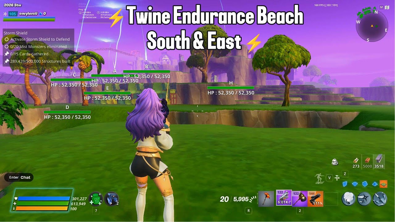 Twine endurance Beach amp South & East New *Updated 2026 Build*