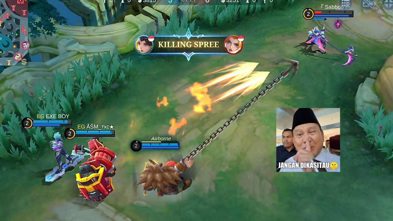 Momen lucu Para anomali akhir season -MLBB MEME EXE