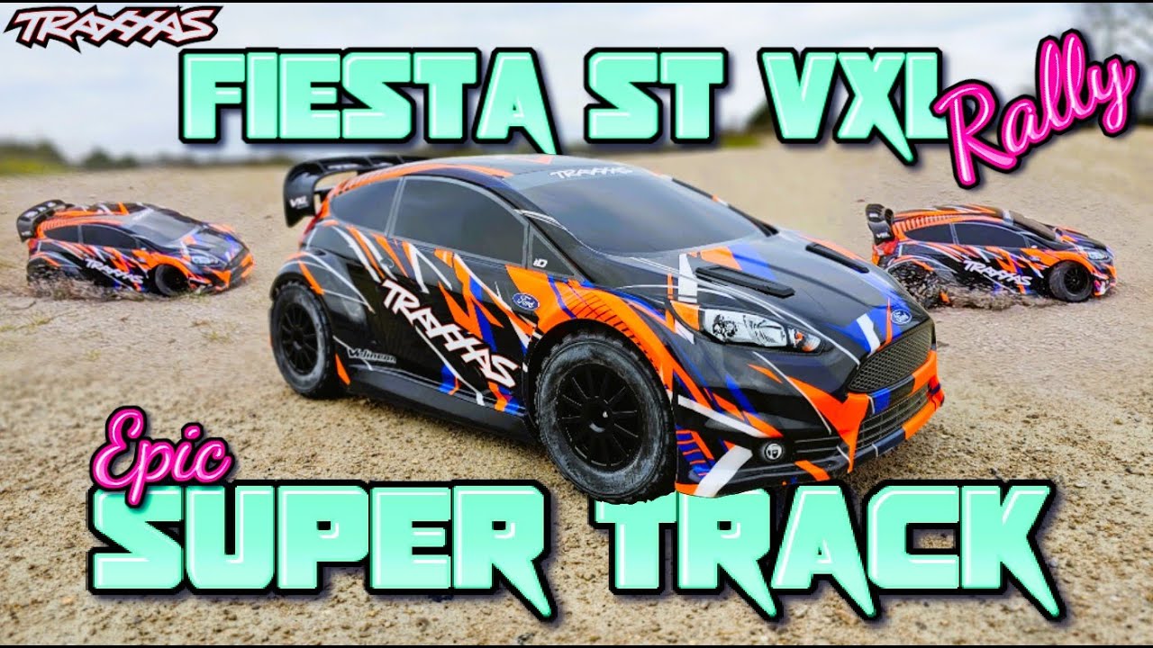 Wow This Is Fun! Traxxas Vxl Rally Car on the Super Track