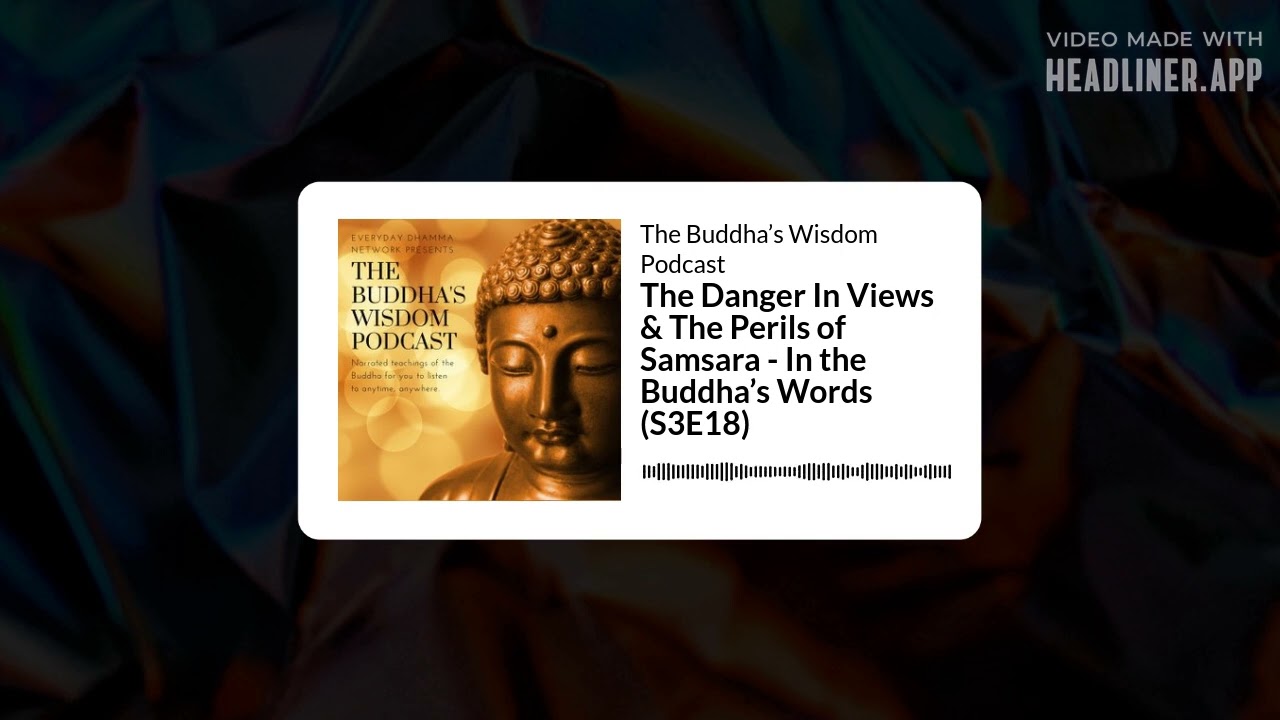 The Danger In Views & The Perils of Samsara - In the Buddha’s Words (S3E18) | The Buddha’s...