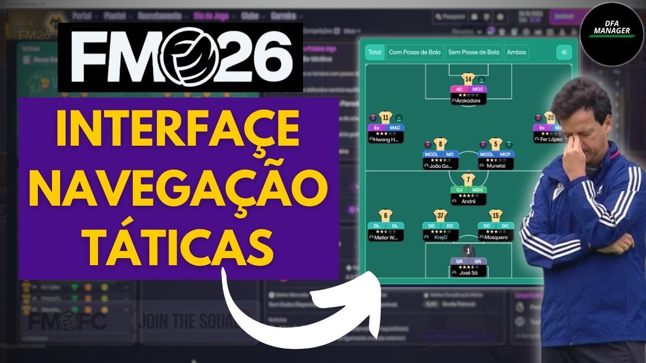 FM 2026 está DIFERENTE! Interface, Navegação e Táticas em DETALHES | ARQUIBANCADA FM