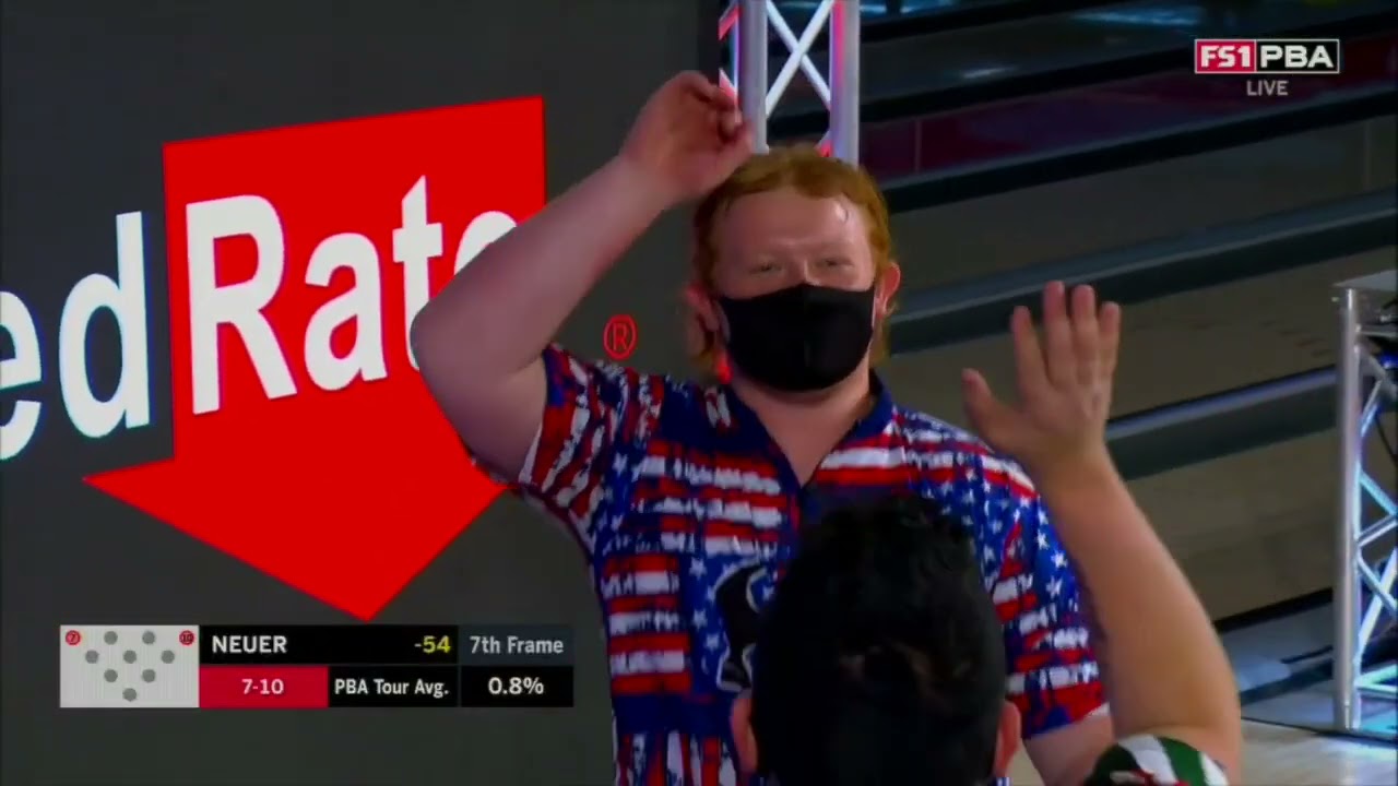 Anthony Neuer Converts the 7-10 Split During U.S. Open Stepladder Finals