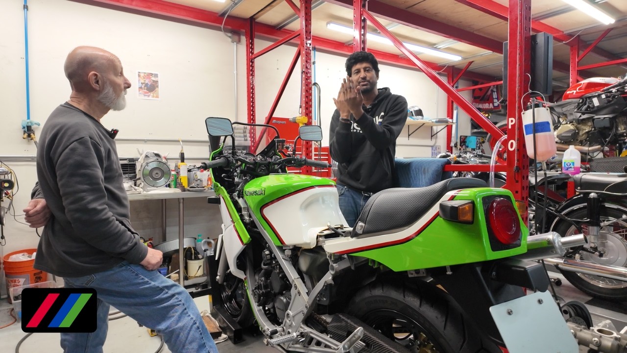 Iconic Shop Walk: Kawasaki KR250 (Tandem Twin), BMW R60/2, R75/5 Race Bike, Bimota Mantra