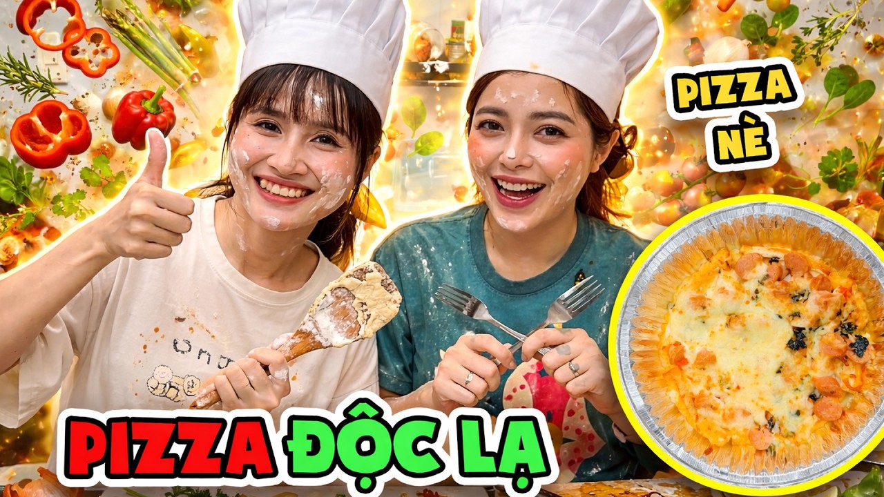 Thử Làm Pizza Độc Lạ Bình Dương Và Cái Kết - Khéo Tay hay Làm I Linh Vyy Official