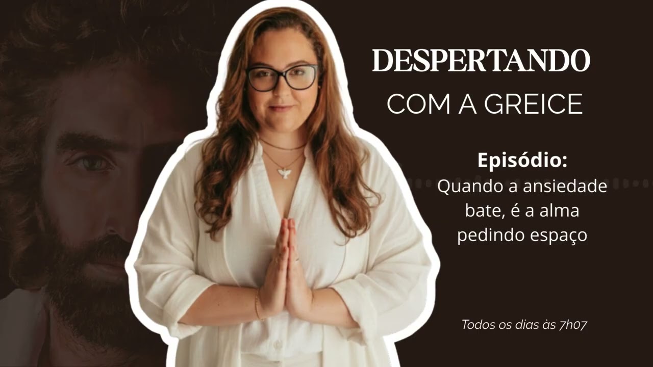DIA 10/02 - Terça-feira: Quando a ansiedade bate, é a alma pedindo espaço.