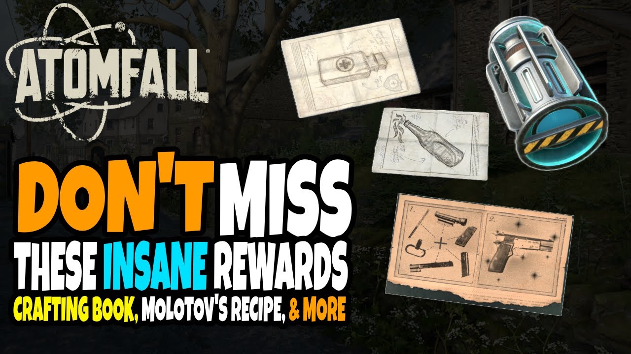 Amazing Quest Best Rewards You Don't Wanna Miss Atomfall Crafting Skill Book, Atomic Battery & More!