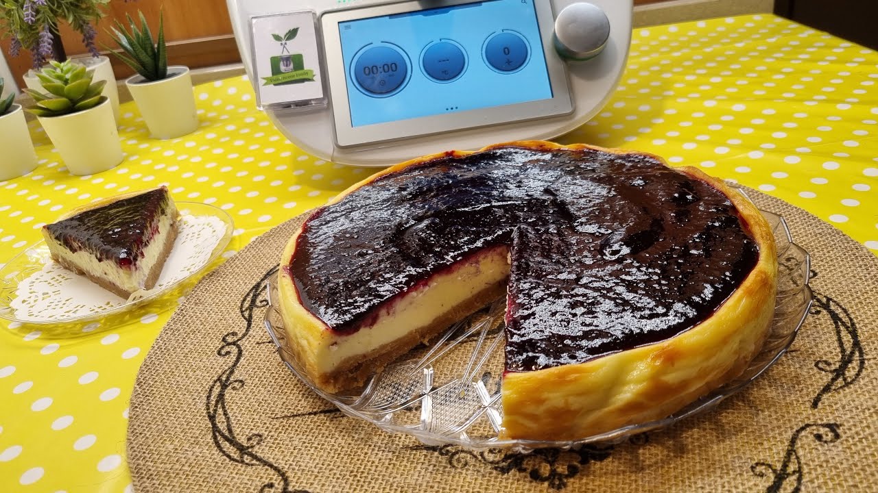 New York cheesecake per bimby TM7 TM6 TM5 TM31 TM21