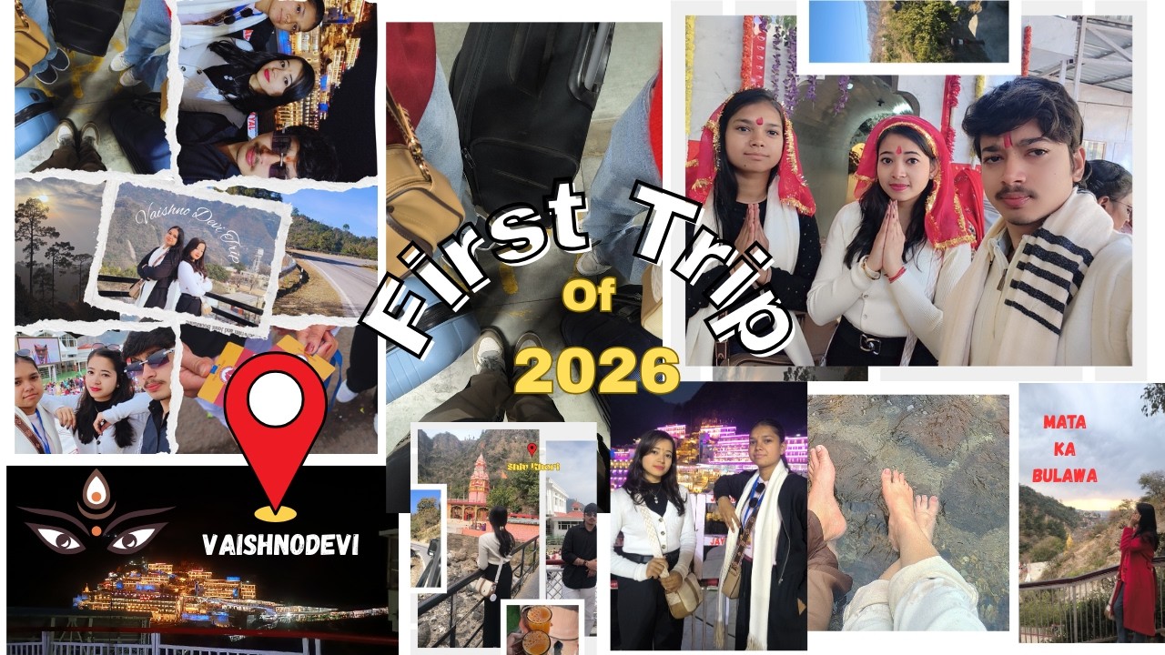 Jab Maa bulati hain, tabhi darshan milte hain ❤️First trip of 2026🤩 Blessed beyond words #travelvlog