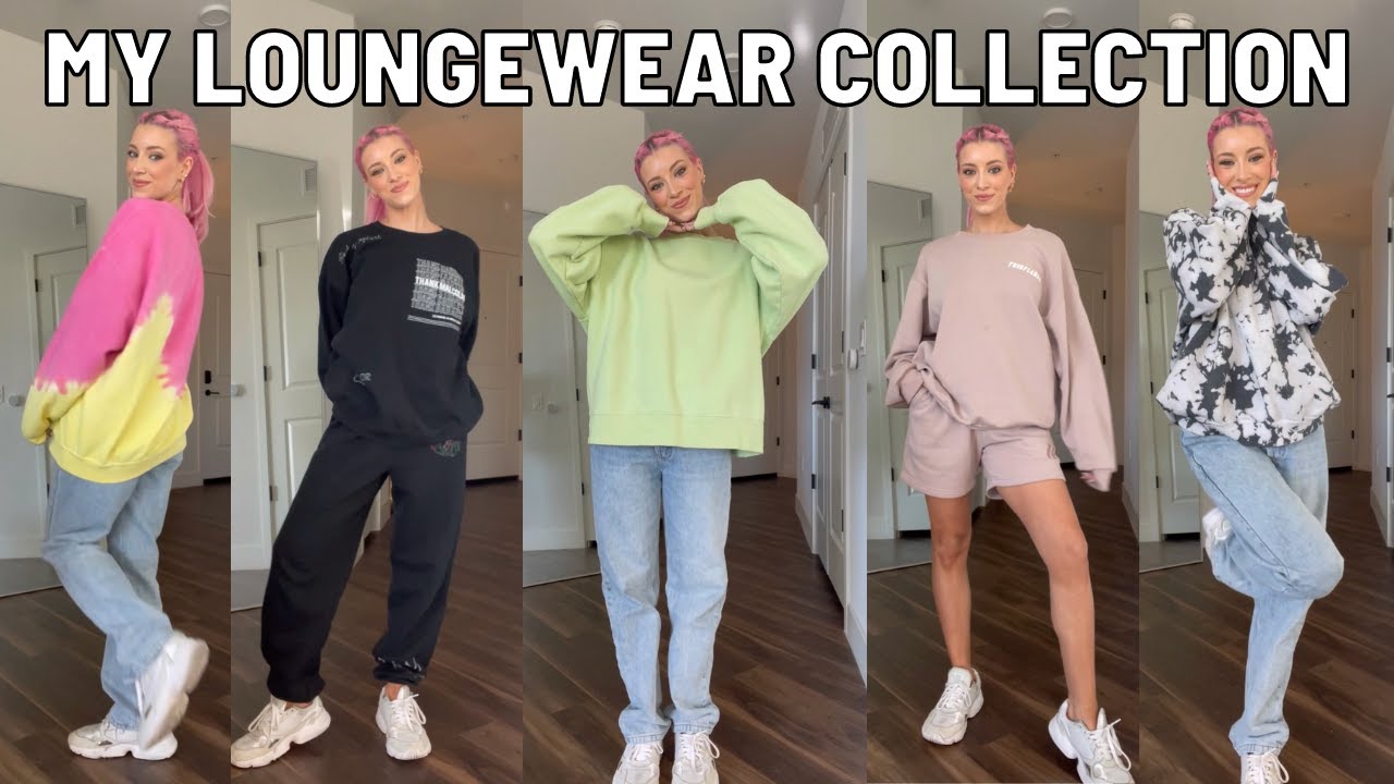 my loungewear collection! | Keaton Milburn