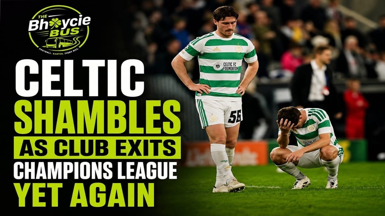 CELTIC SHAMBLES AS CLUB EXITS CHAMPIONS LEAGUE YET AGAIN