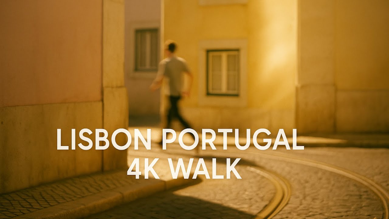 Lisbon Portugal 4K Walk – Light That Touches Every Stone