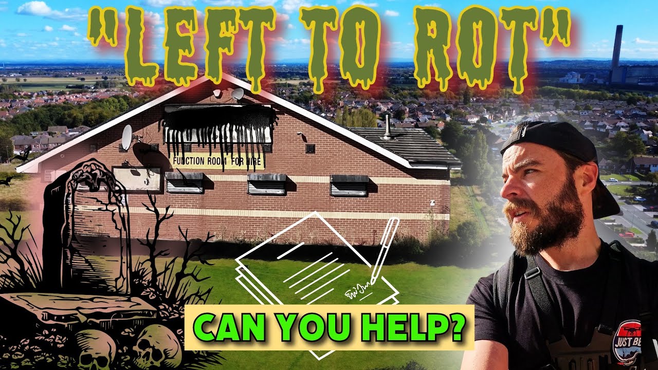 ABANDONED SPORTS CLUB 💀 PLEASE SAVE THIS PLACE ✍️ ✅ URBAN EXPLORATION | 4K Drone Flight 