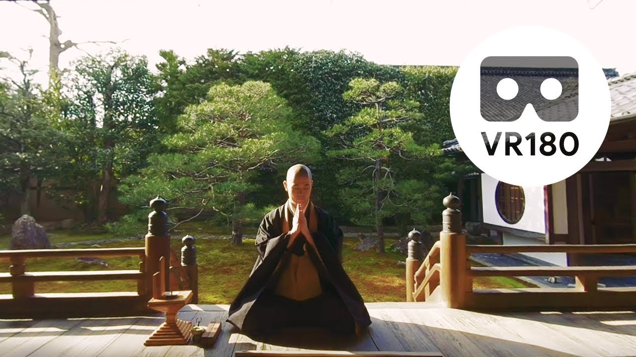 【VR180/3D】Zen Meditation in Kyoto: G.T.A. Japan