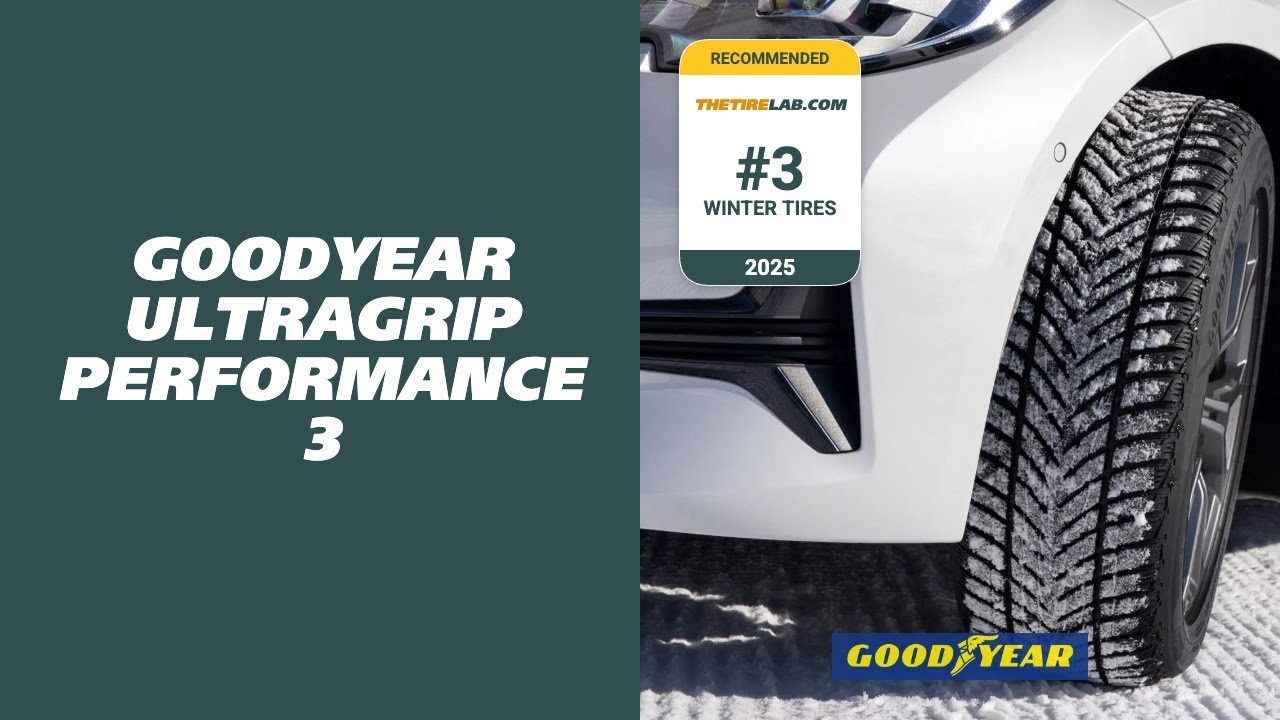 Обзор GoodYear UltraGrip Performance 3 (2025): тесты, размеры и сравнение с Continental, Pirelli,...