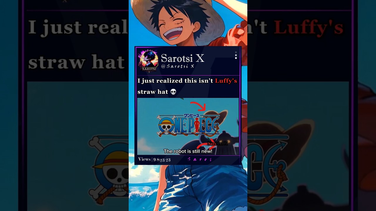 It's the greatest opening in One Piece 🥶 #luffy #joyboy #strawhats #onepiece