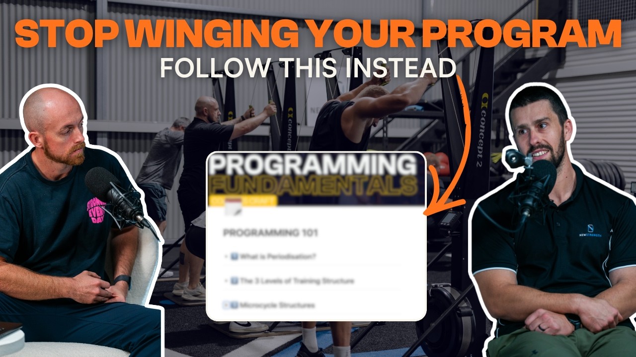 How To Build Your Own Training Program (Step-by-Step Framework)