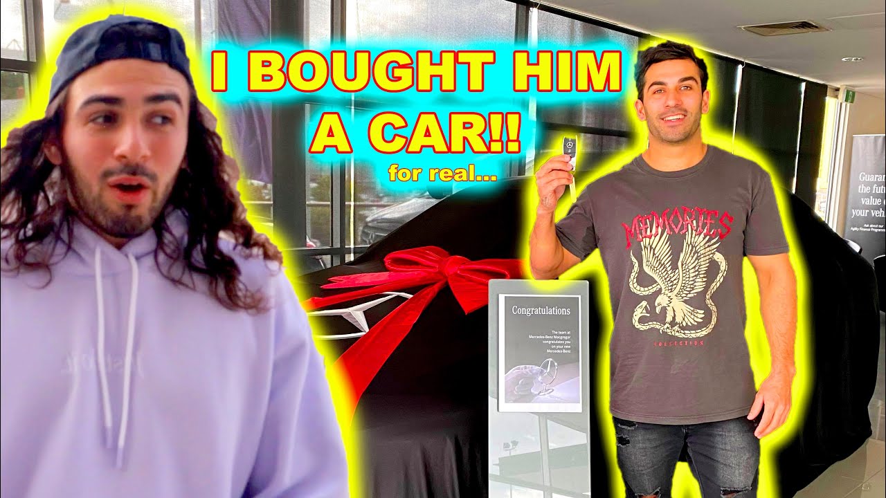 Я КУПИЛ СВОЕМУ БРАТУ МАШИНУ! (серьёзно)