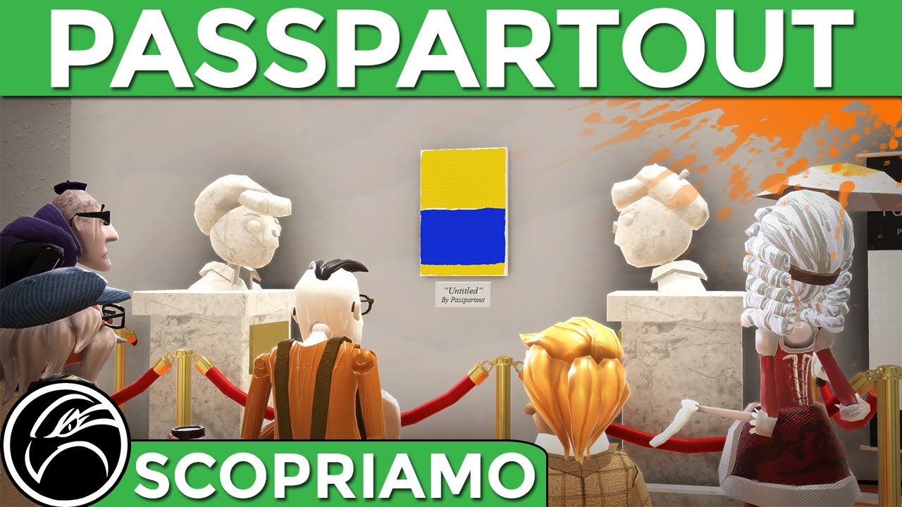 PASSPARTOUT Gameplay ITA [SCOPRIAMO] Falco e Elisa pittori moderni